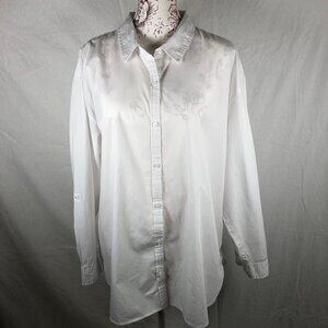 Gloria Vanderbilt 100% Cotton Heritage Button-Down – Classic Old Money Wardrobe